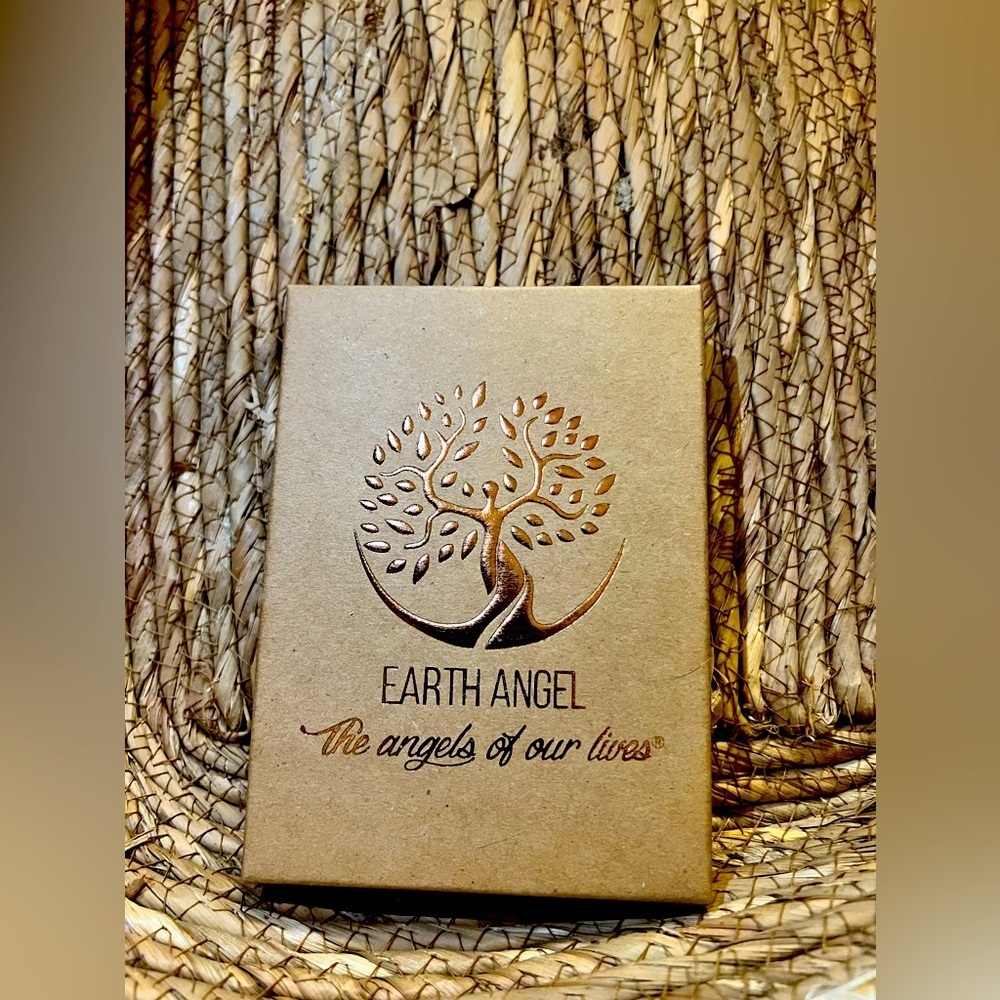 Earth Angel AUNT Expandable Bracelet Charms Heart Wings Bronze color